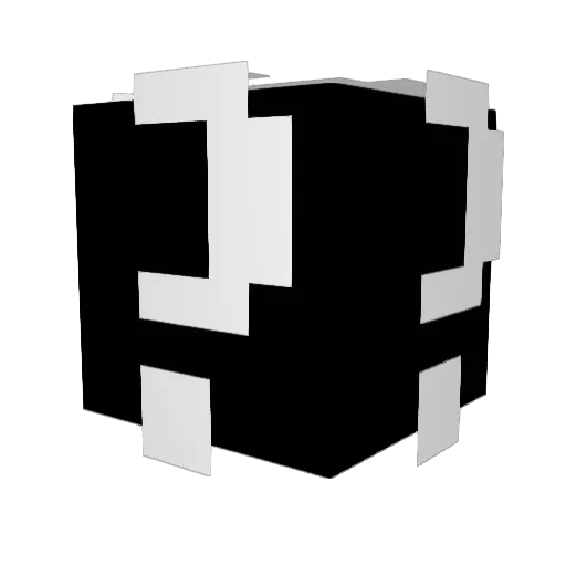 I_L_Y_S_M Minecraft avatar head, 3D render