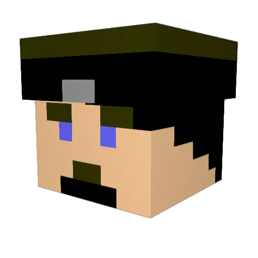 I_Like_Eggs Minecraft avatar head, 3D render