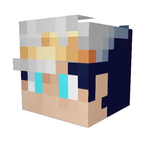 I_LoveRem Minecraft avatar head, 3D render