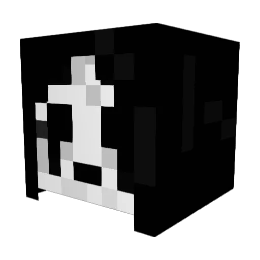 I_Love_Guitar Minecraft avatar head, 3D render