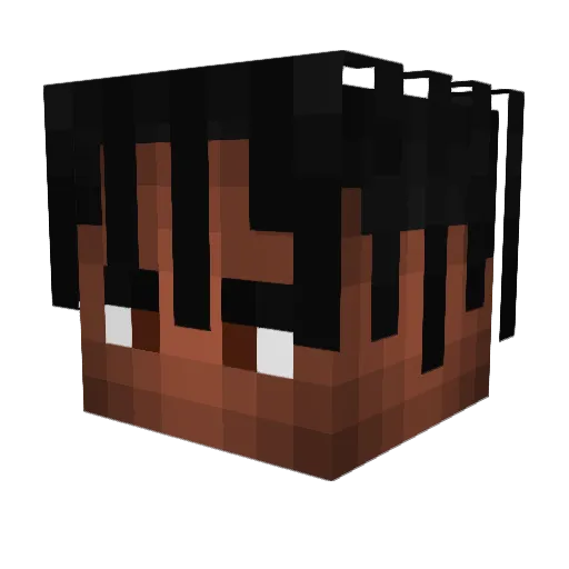I_Paladin_I Minecraft avatar head, 3D render