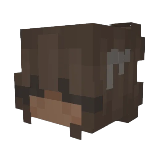 I_Purple_You Minecraft avatar head, 3D render