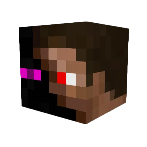 I_Rogue_Ninja Minecraft avatar head, 3D render