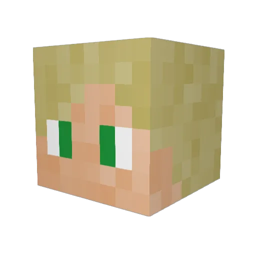 I_Squirrel_I Minecraft avatar head, 3D render