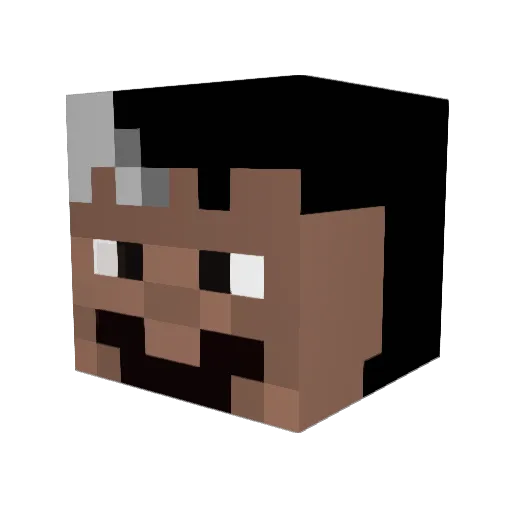I_Struggler_I Minecraft avatar head, 3D render