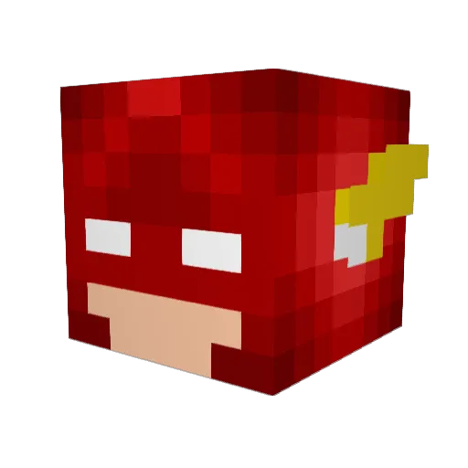 I_THK_I Minecraft avatar head, 3D render