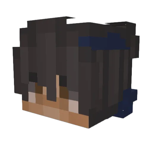 I_Will_Smack_You Minecraft avatar head, 3D render