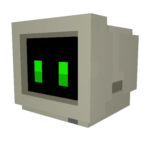 I__I__I__I Minecraft avatar head, 3D render