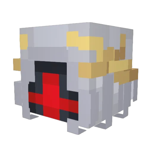 I_amBush Minecraft avatar head, 3D render