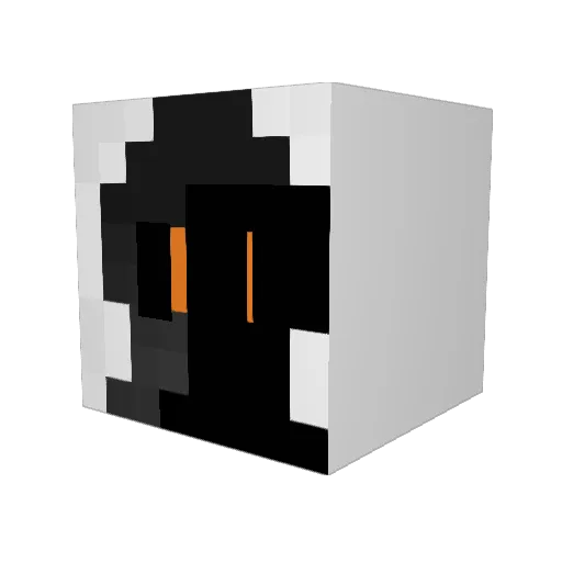 I_amPoggers420 Minecraft avatar head, 3D render