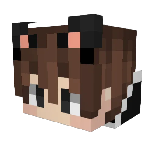 I_am_a_Protista Minecraft avatar head, 3D render