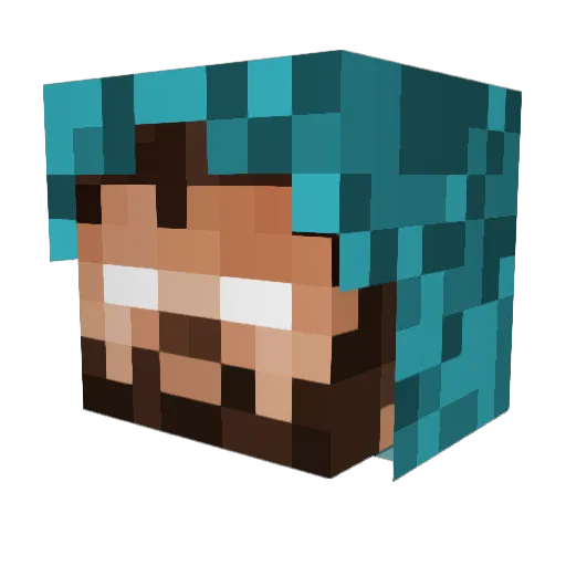 I_am_not_a_duck Minecraft avatar head, 3D render