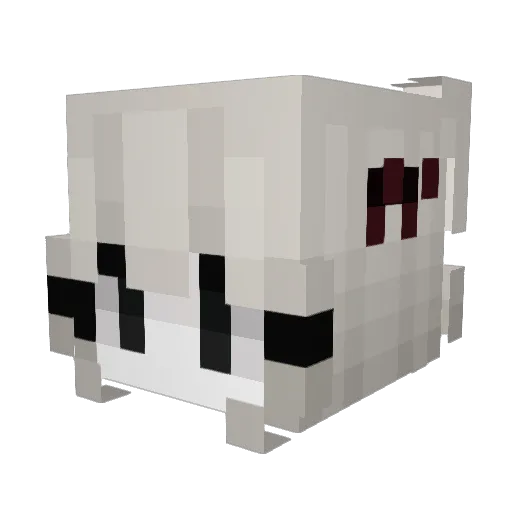 I_am_not_alive Minecraft avatar head, 3D render