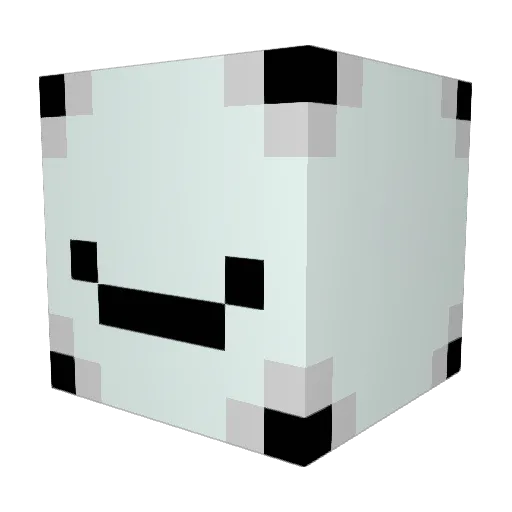 I_dont_die Minecraft avatar head, 3D render