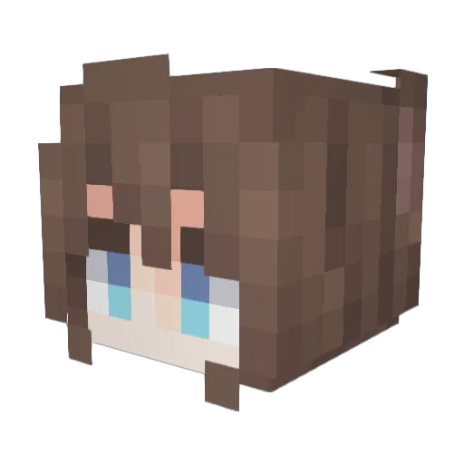 I_lost_my_flp Minecraft avatar head, 3D render