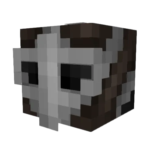 I_love_Xbox_360 Minecraft avatar head, 3D render