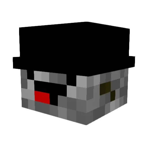 I_no_stupid Minecraft avatar head, 3D render
