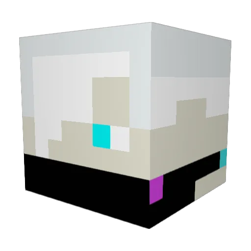 I_o_n_z Minecraft avatar head, 3D render