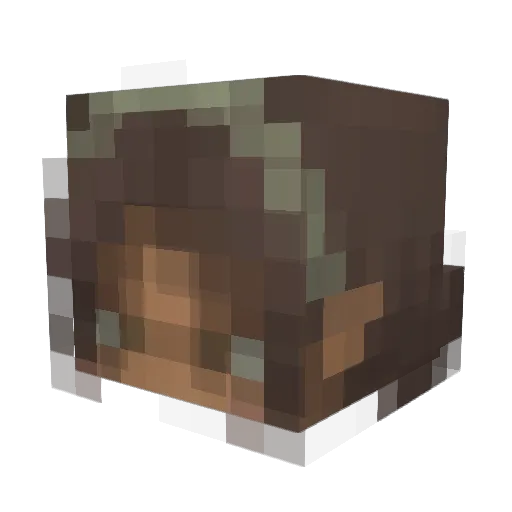 Iahiho Minecraft avatar head, 3D render