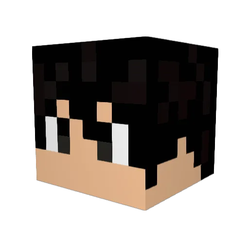 Iain_2001 Minecraft avatar head, 3D render