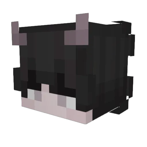 IamBocaj Minecraft avatar head, 3D render