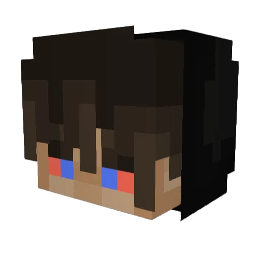 IamCleanNow Minecraft avatar head, 3D render