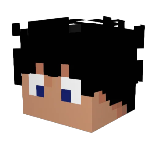 IamCristi4n Minecraft avatar head, 3D render