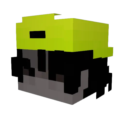 IamDavid2010 Minecraft avatar head, 3D render