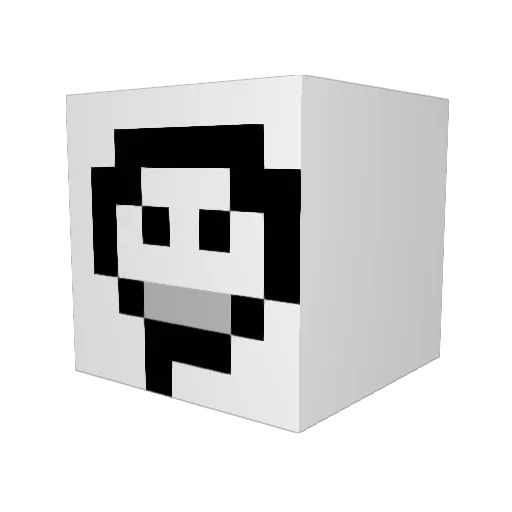 IamDinosaur40 Minecraft avatar head, 3D render