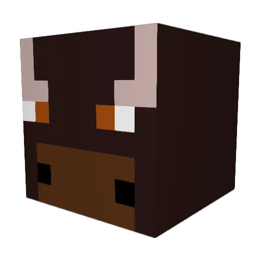 IamDunc Minecraft avatar head, 3D render