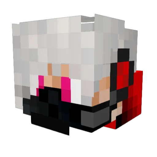IamEzeq Minecraft avatar head, 3D render