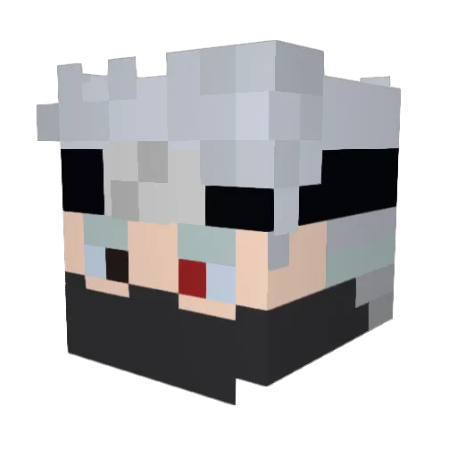 IamFrqst Minecraft avatar head, 3D render