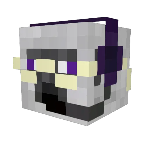 IamGage43 Minecraft avatar head, 3D render