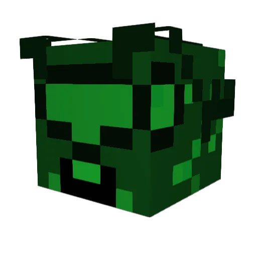 IamGodIV Minecraft avatar head, 3D render