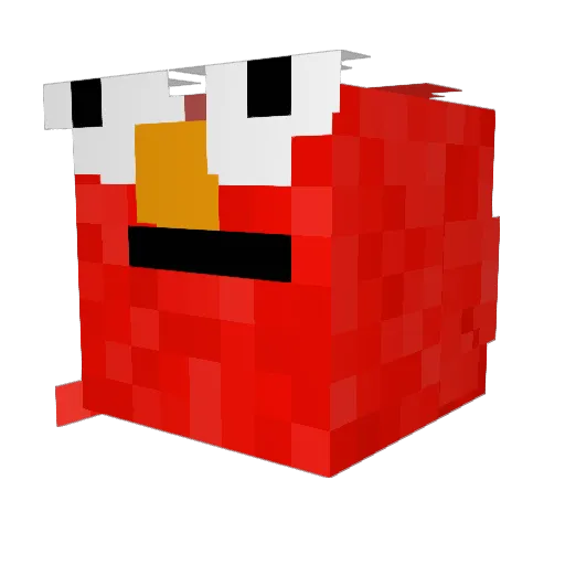 IamJamal Minecraft avatar head, 3D render