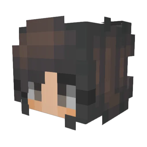 IamMeLol Minecraft avatar head, 3D render