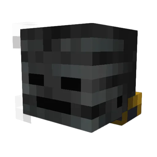IamMici Minecraft avatar head, 3D render