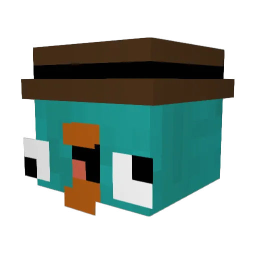 IamMostAlpha Minecraft avatar head, 3D render