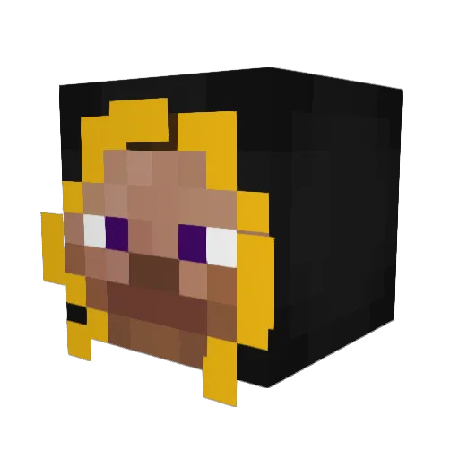 IamNiall Minecraft avatar head, 3D render