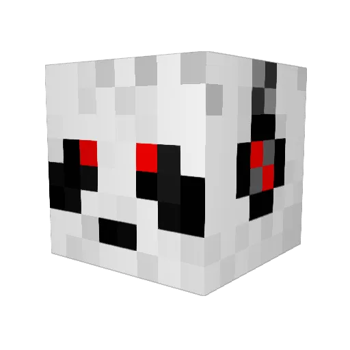 IamPanda869 Minecraft avatar head, 3D render