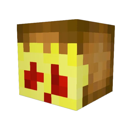 IamPizzaGod Minecraft avatar head, 3D render