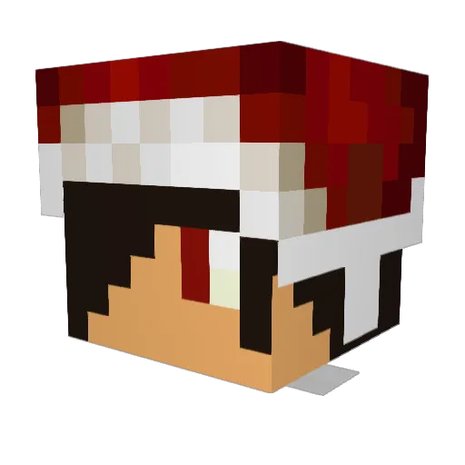 IamTheTrump Minecraft avatar head, 3D render