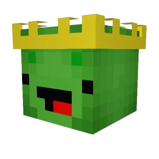 Iamdaddy1001 Minecraft avatar head, 3D render