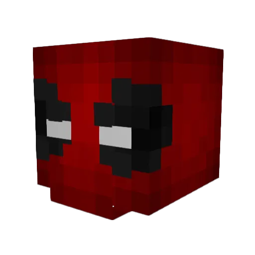 Iamdum72 Minecraft avatar head, 3D render