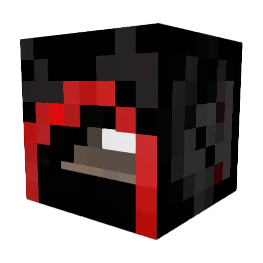 Iamjulian92 Minecraft avatar head, 3D render