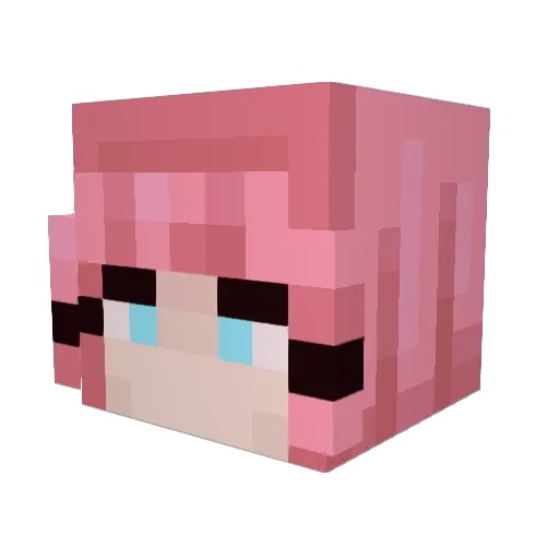 Iampatches007 Minecraft avatar head, 3D render