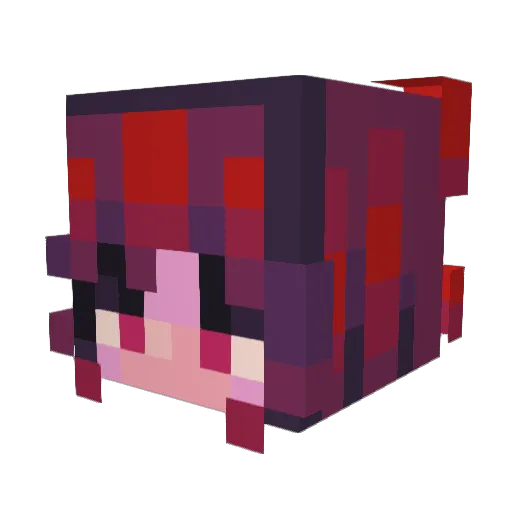 IamthePotato18 Minecraft avatar head, 3D render