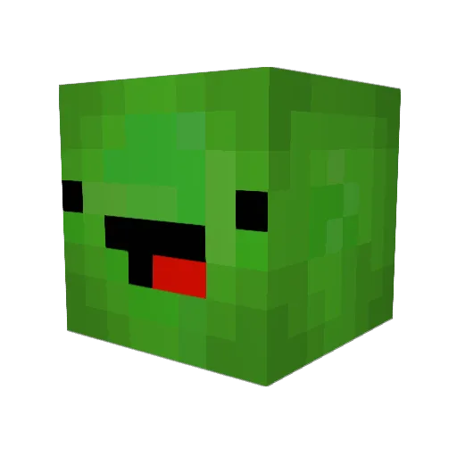 IamtheTurtle Minecraft avatar head, 3D render