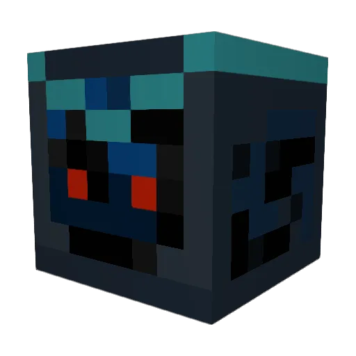 Iamtonio Minecraft avatar head, 3D render