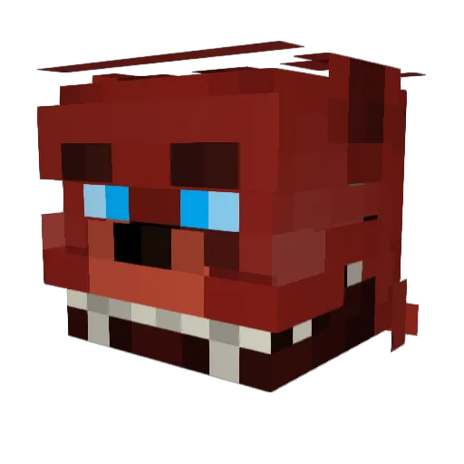 IanMccrary Minecraft avatar head, 3D render